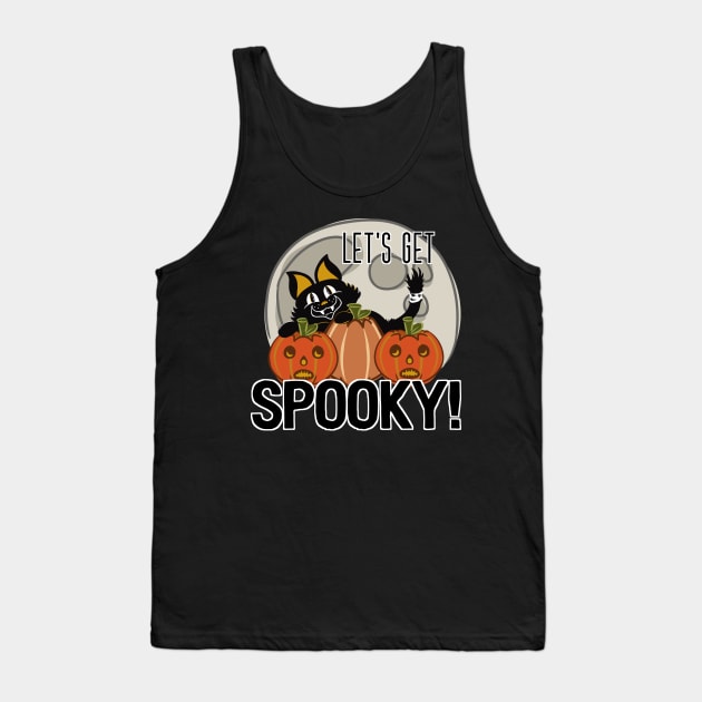 Let's Get Spooky Tank Top by ShadowCatCreationsCo